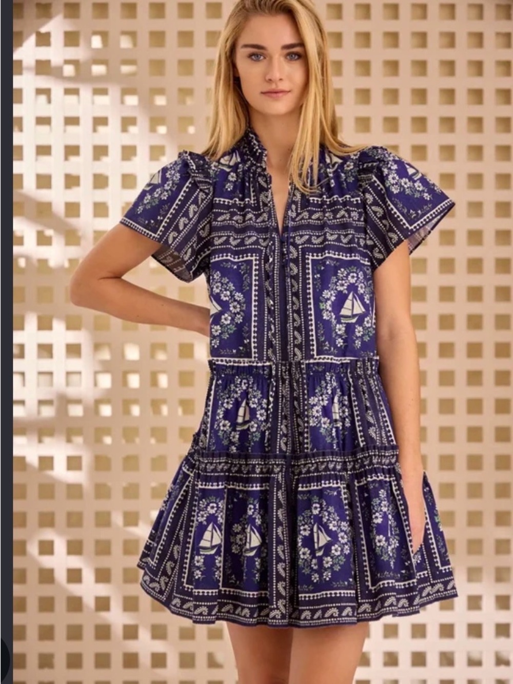 Hunter bell Merrit dress bon voyage
